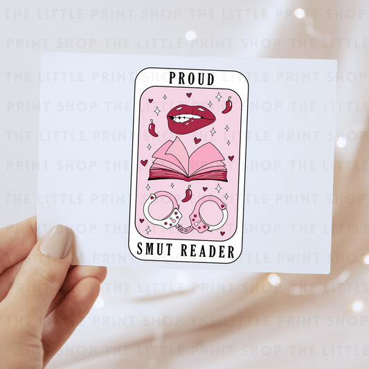 Proud Smut Reader - DTF Transfer Decal