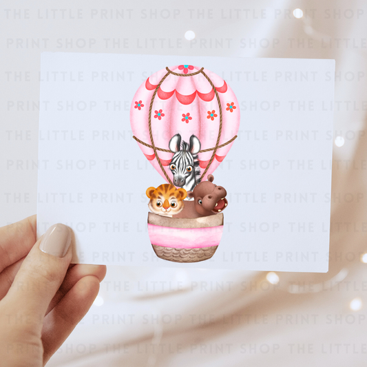 Pink Balloon - DTF Transfer Decal