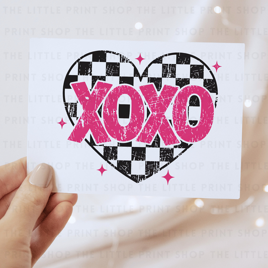 XOXO - DTF Transfer Decal
