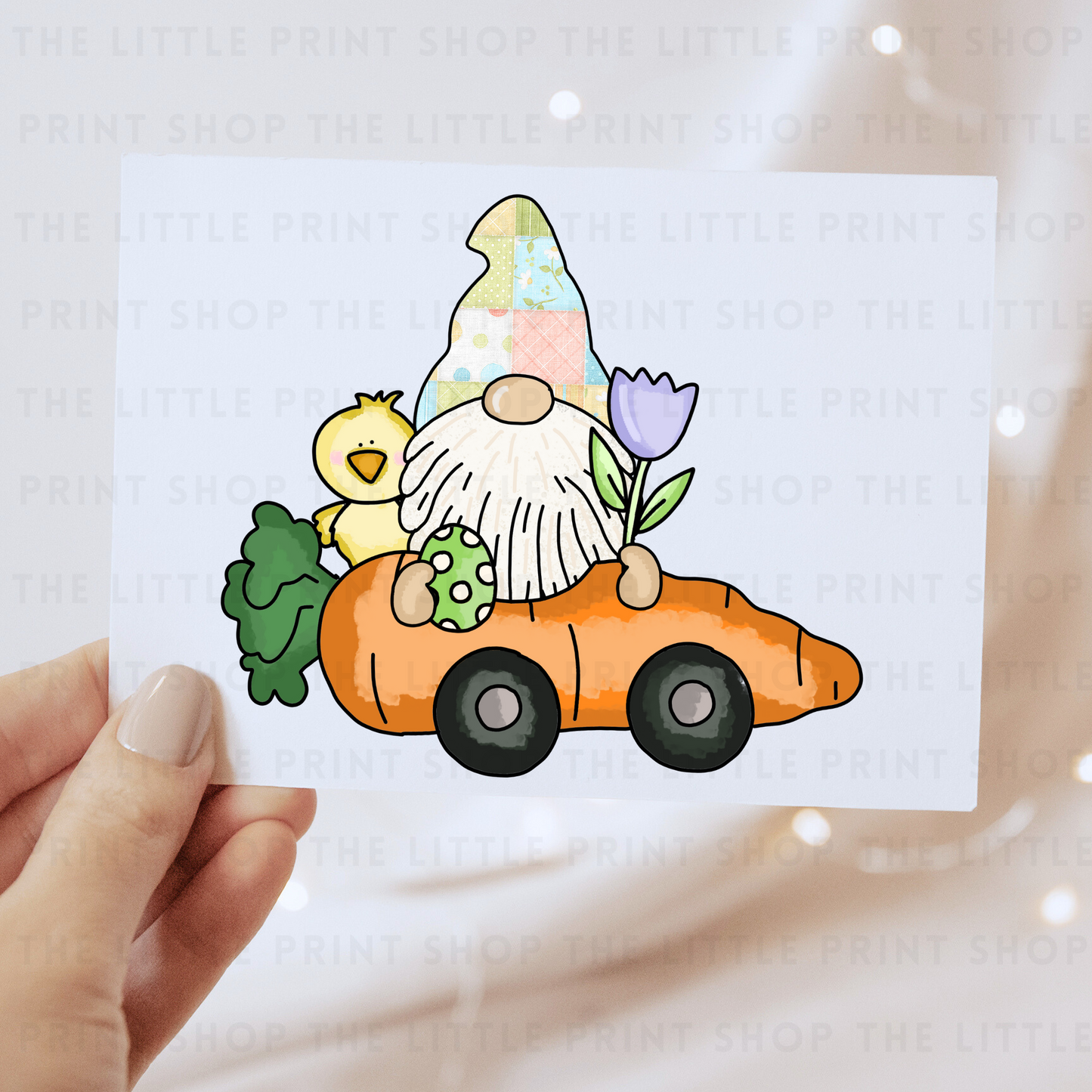 Easter Carrot - DTF Transfer Decal