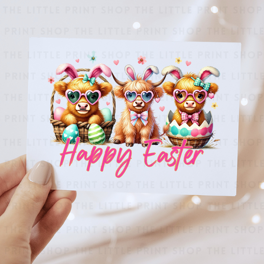 Happy Easter - DTF Transfer Decal