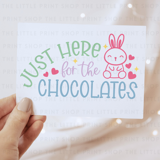 Chocolates - DTF Transfer Decal
