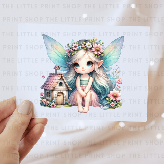 Fairy House - DTF Transfer Decal