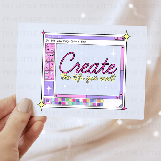 Create - DTF Transfer Decal