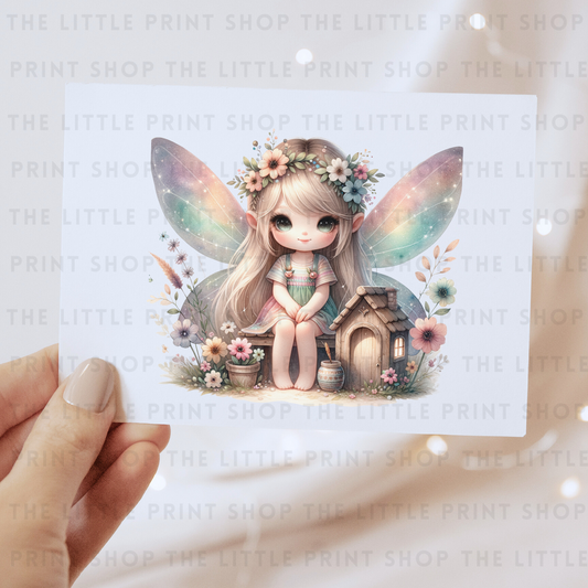 Fairy House - DTF Transfer Decal