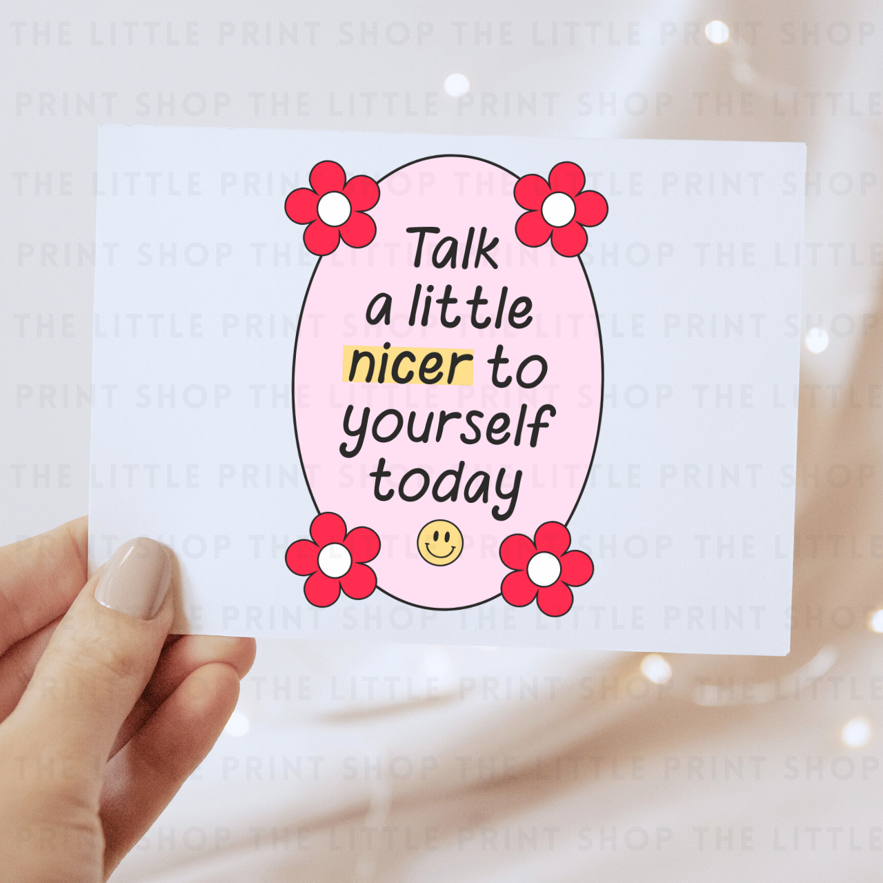 Talk A Little Nicer - DTF Transfer Decal