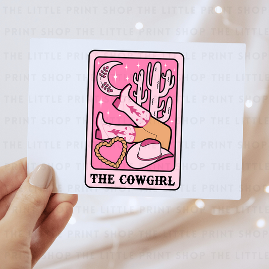 The Cowgirl - DTF Transfer Decal