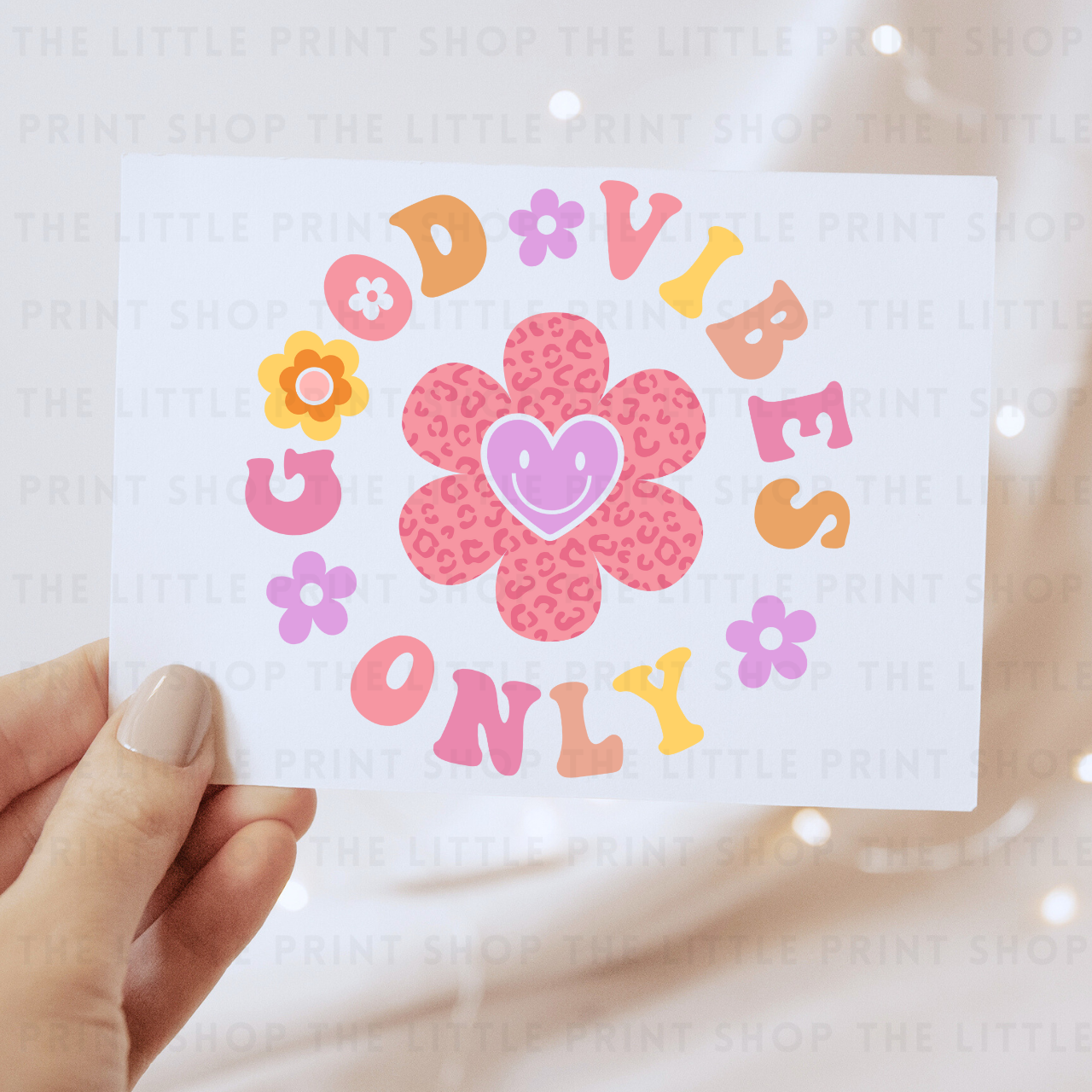 Good Vibes Only - DTF Transfer Decal