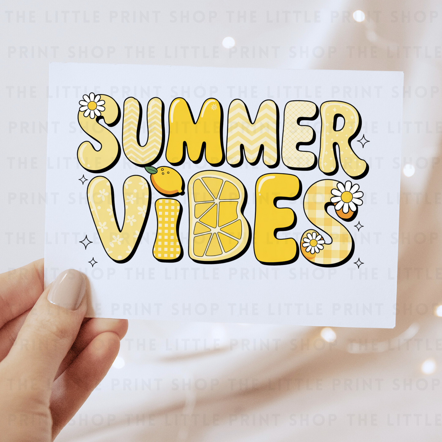Summer Vibes - DTF Transfer Decal