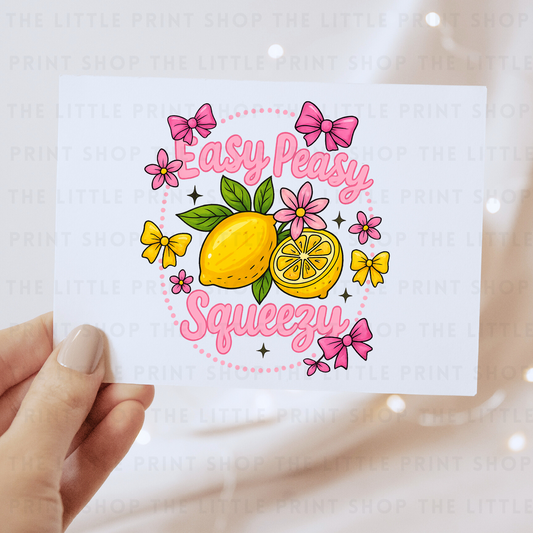Lemons - DTF Transfer Decal