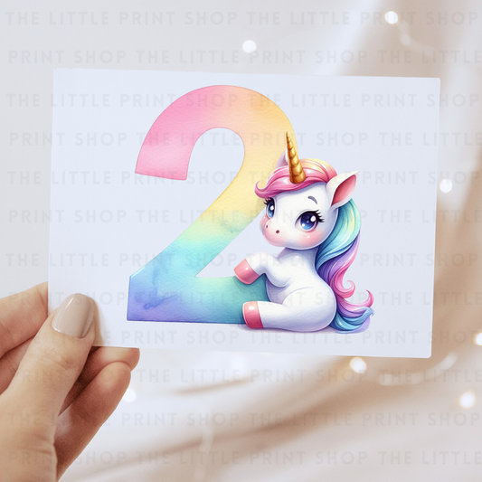 Unicorn - #2 - DTF Transfer Decal