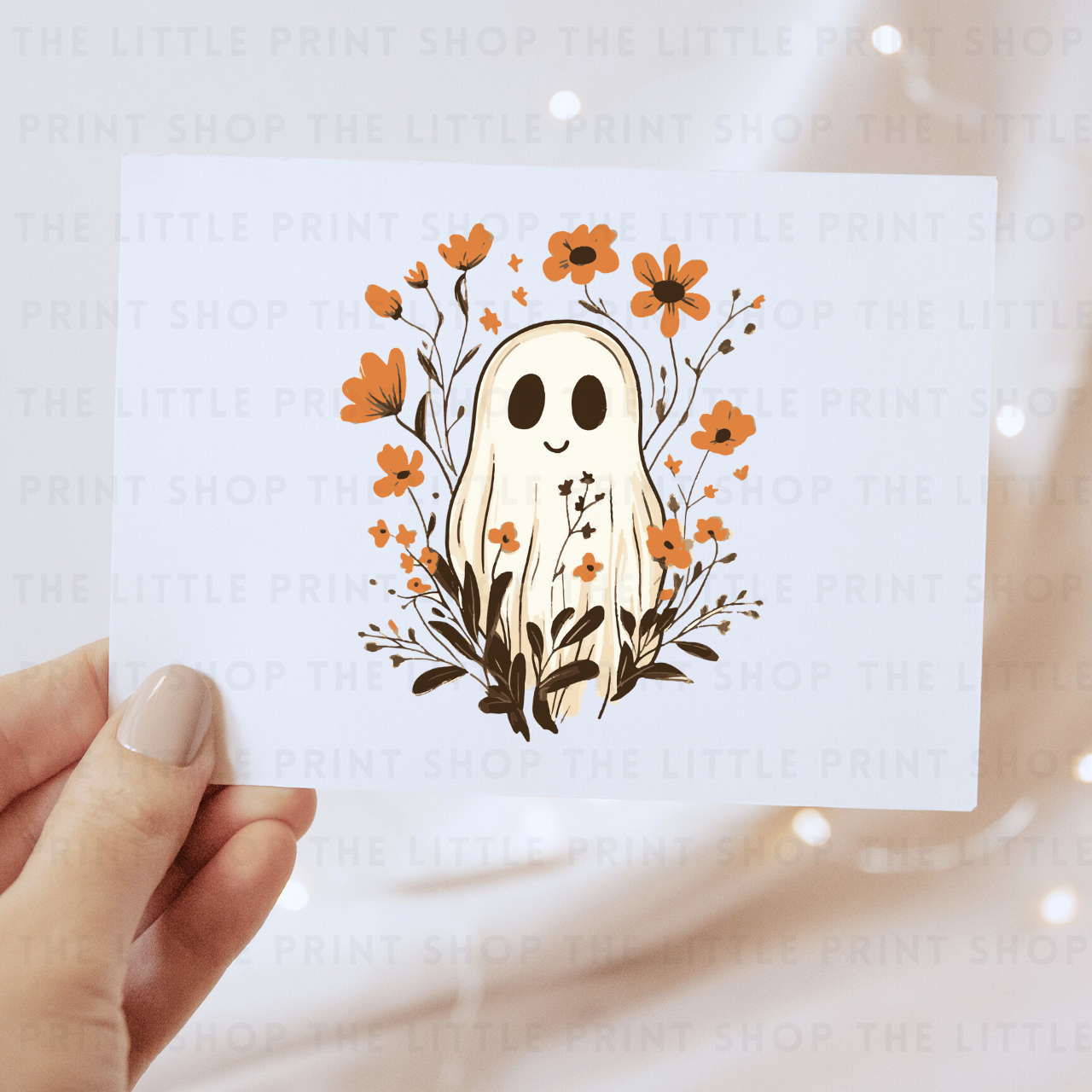 Autumn Ghostie - DTF Transfer Decal
