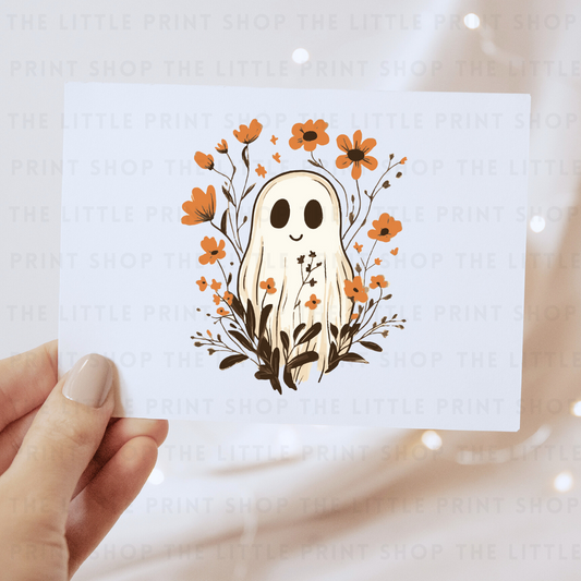 Autumn Ghostie - DTF Transfer Decal