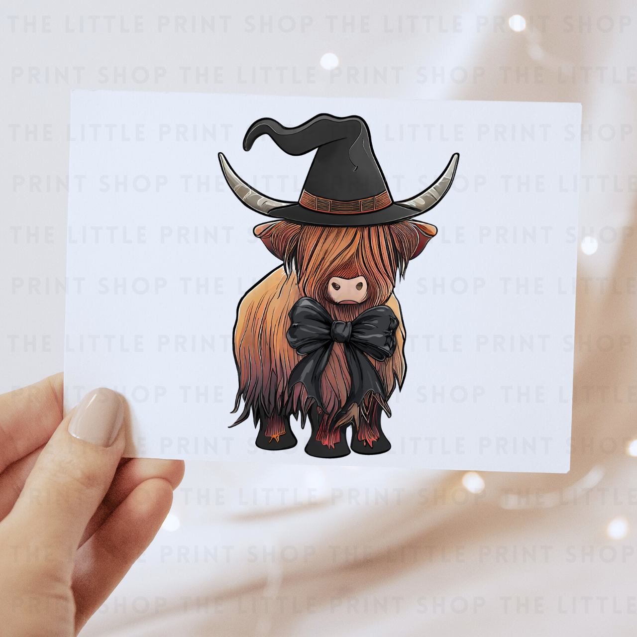 Highland Cow - DTF Transfer Decal