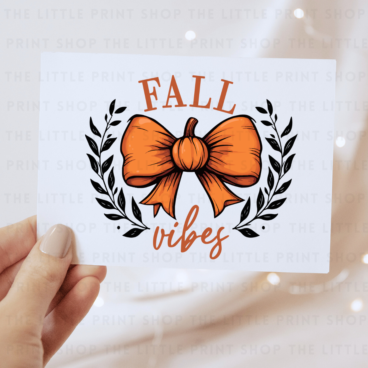 Fall Vibes - DTF Transfer Decal