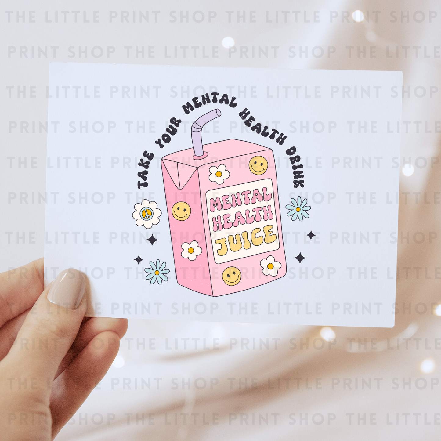 Mental Health Juice - DTF Transfer Decal