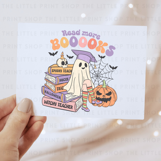 Read More Books - DTF Transfer Decal