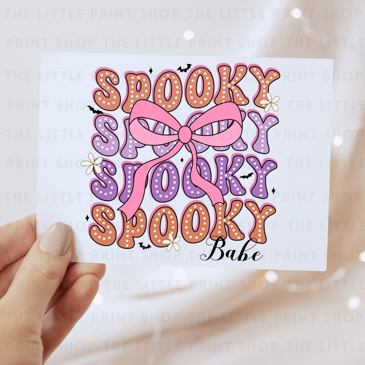 Spooky Babe - DTF Transfer Decal