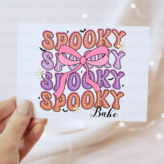 Spooky Babe - DTF Transfer Decal