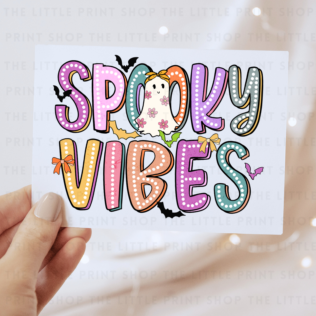 Spooky Vibes - DTF Transfer Decal