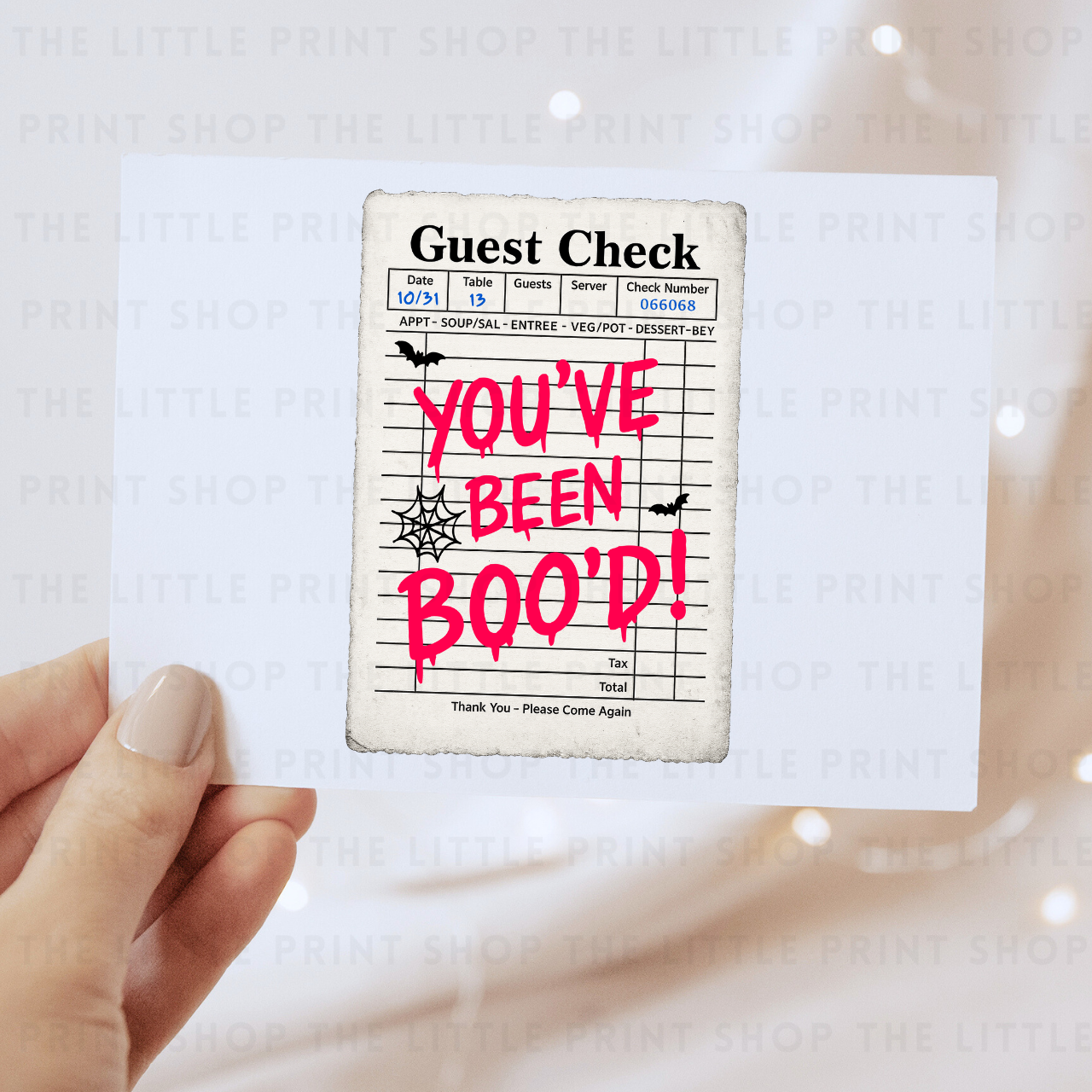 You've Been Boo'd - DTF Transfer Decal