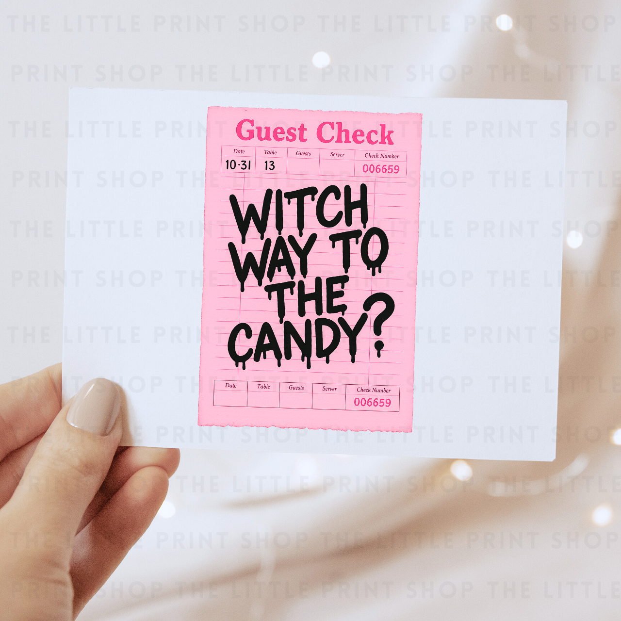 Witch Way To The Candy? - DTF Transfer Decal