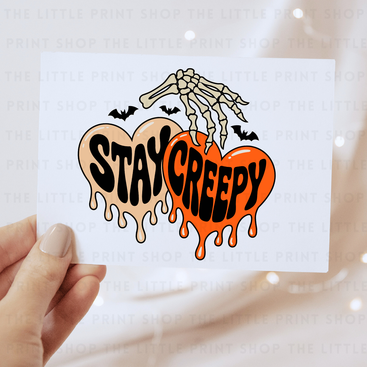 Stay Creepy - DTF Transfer Decal