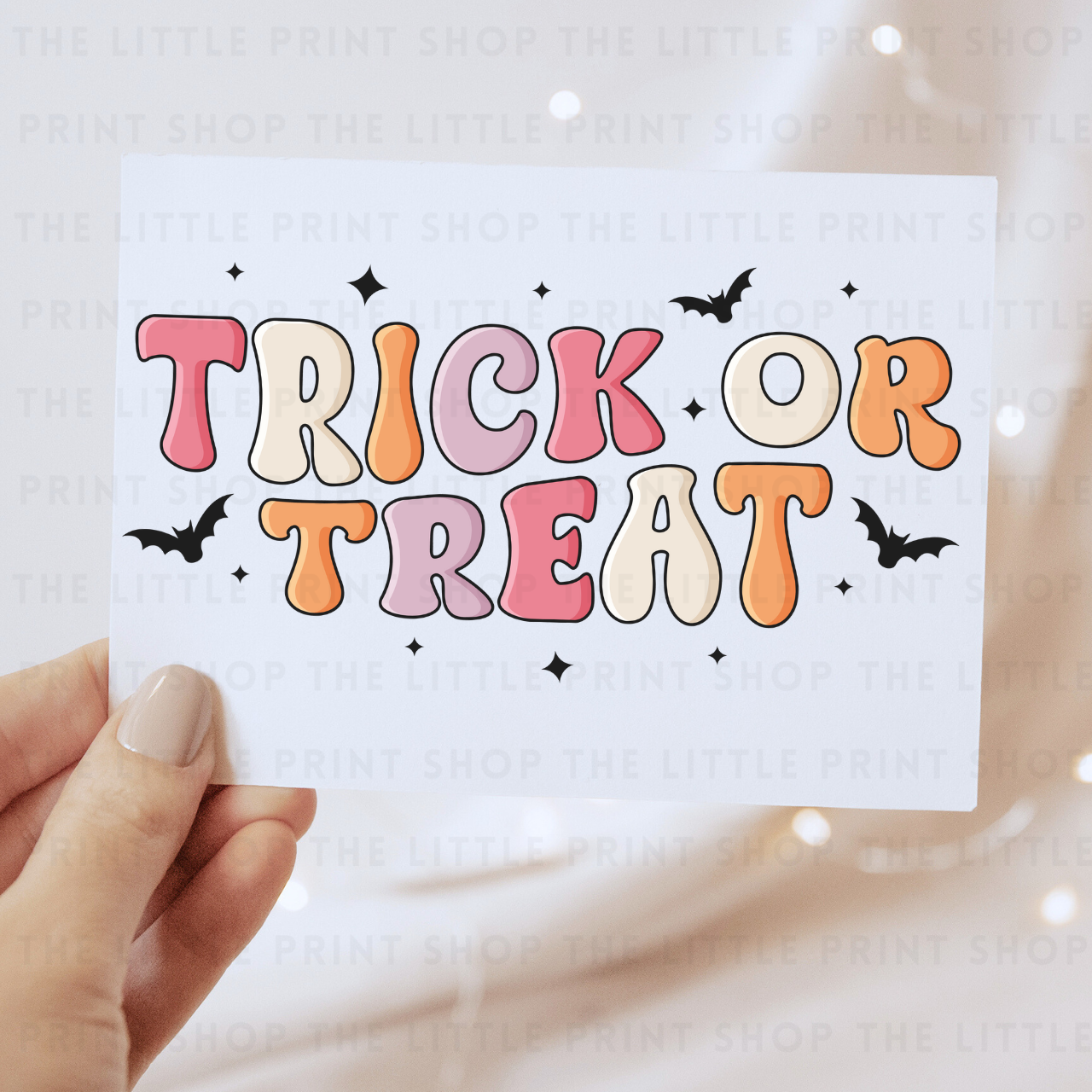 Trick Or Treat - DTF Transfer Decal
