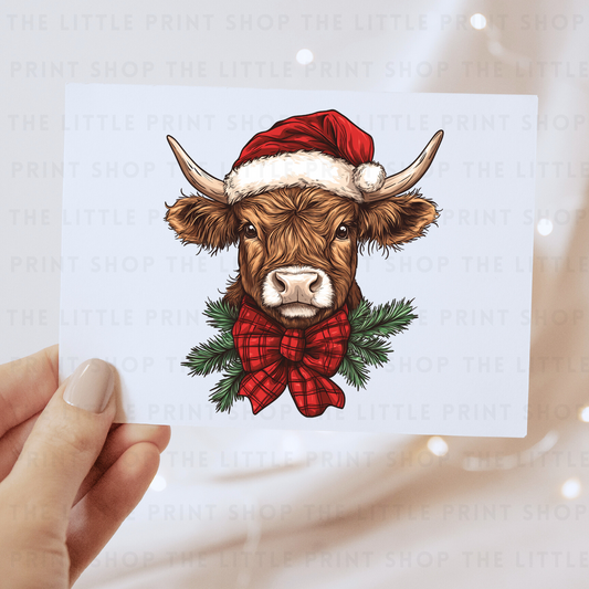 Highland Cow - DTF Transfer Decal