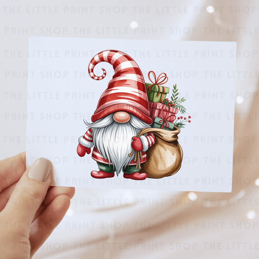 Christmas Gonk - DTF Transfer Decal
