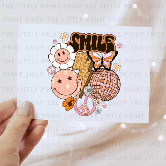 Smile - DTF Transfer Decal