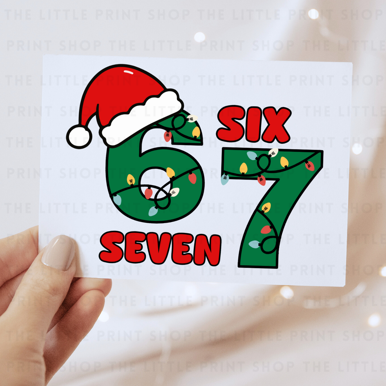 Six Seven - DTF Transfer Decal