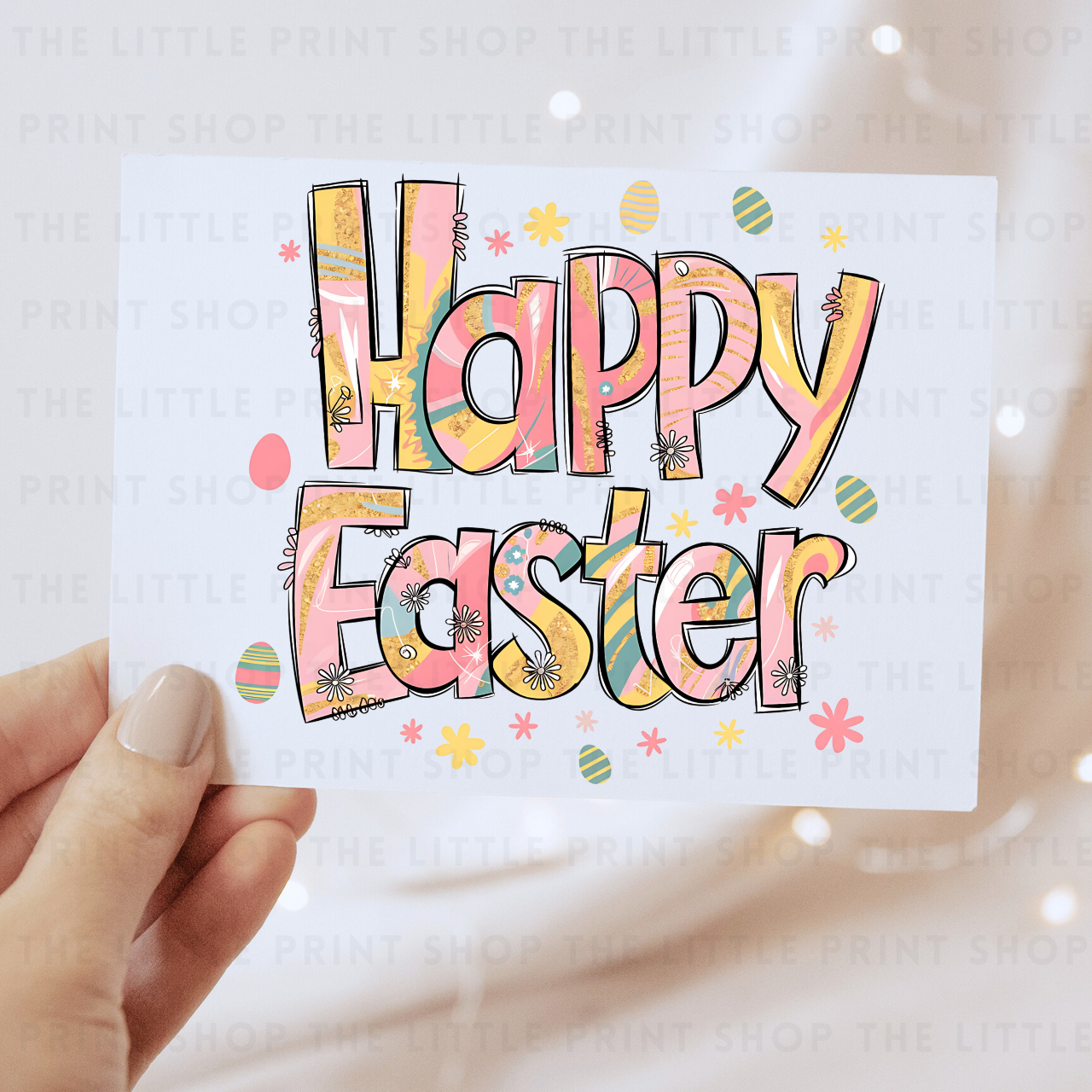 Happy Easter - DTF Transfer Decal
