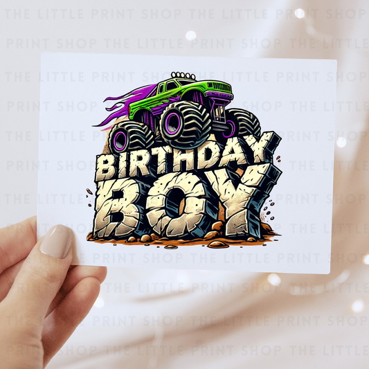 Birthday Boy - DTF Transfer Decal