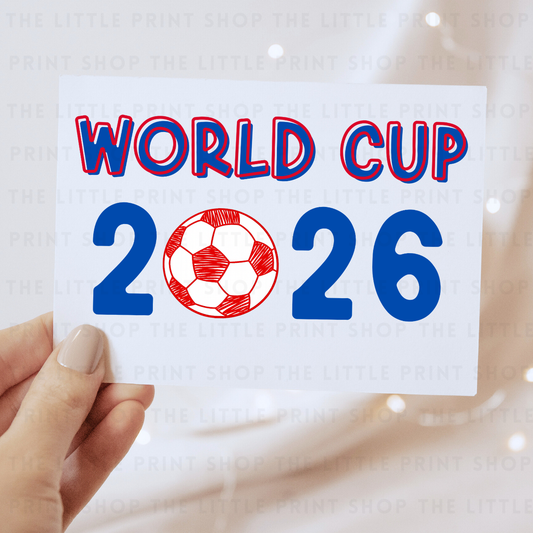 World Cup 2026 - DTF Transfer Decal