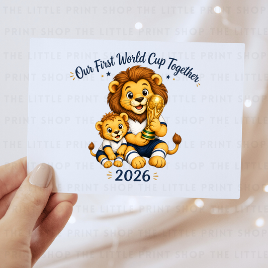 First World Cup Together - DTF Transfer Decal