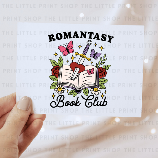 Book Club - DTF Transfer Decal