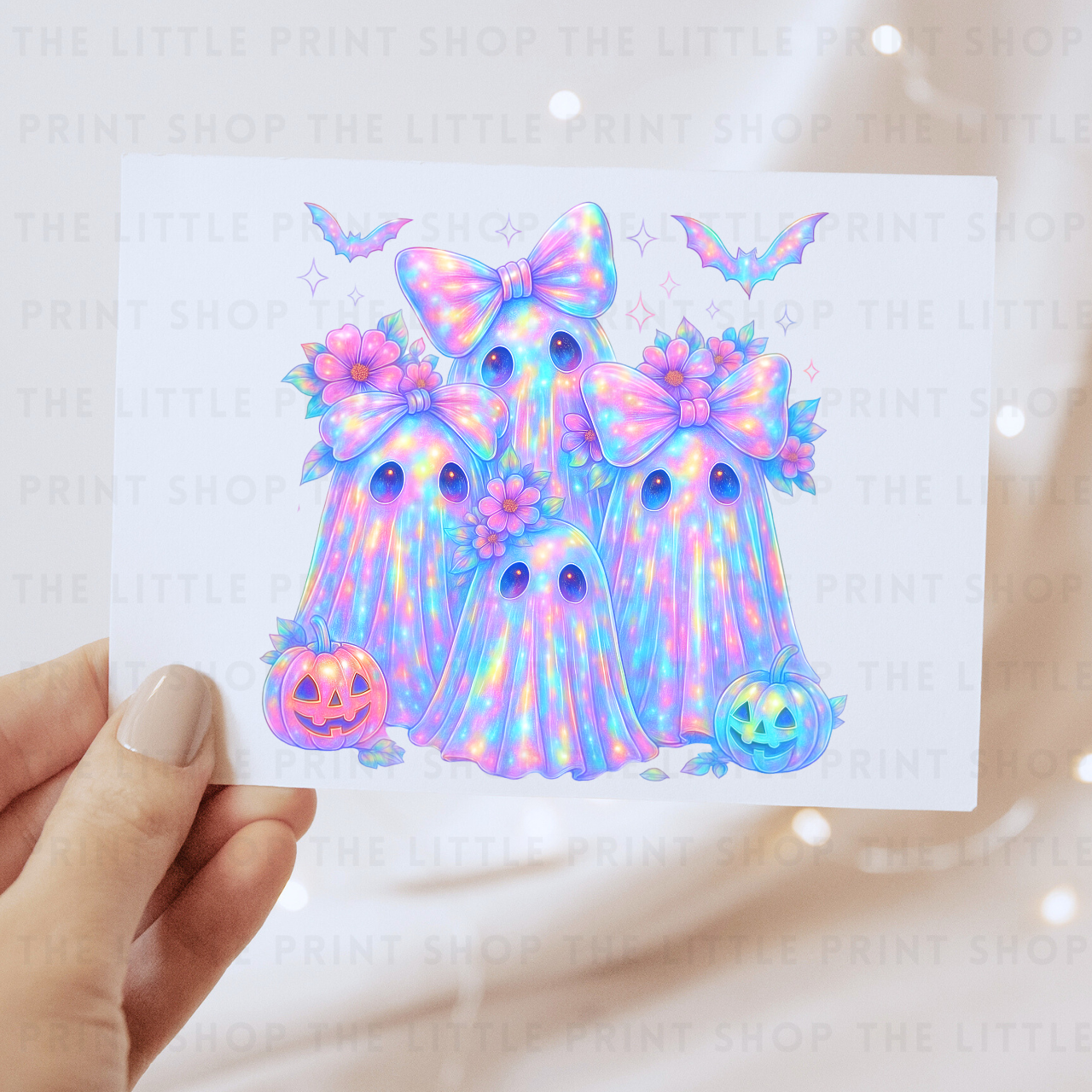 Halloween Gang Holographic Inspired - DTF Transfer Decal
