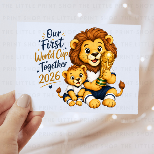 First World Cup Together - DTF Transfer Decal