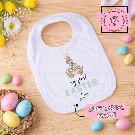 My First Easter  - Green Text - DTF Transfer Decal