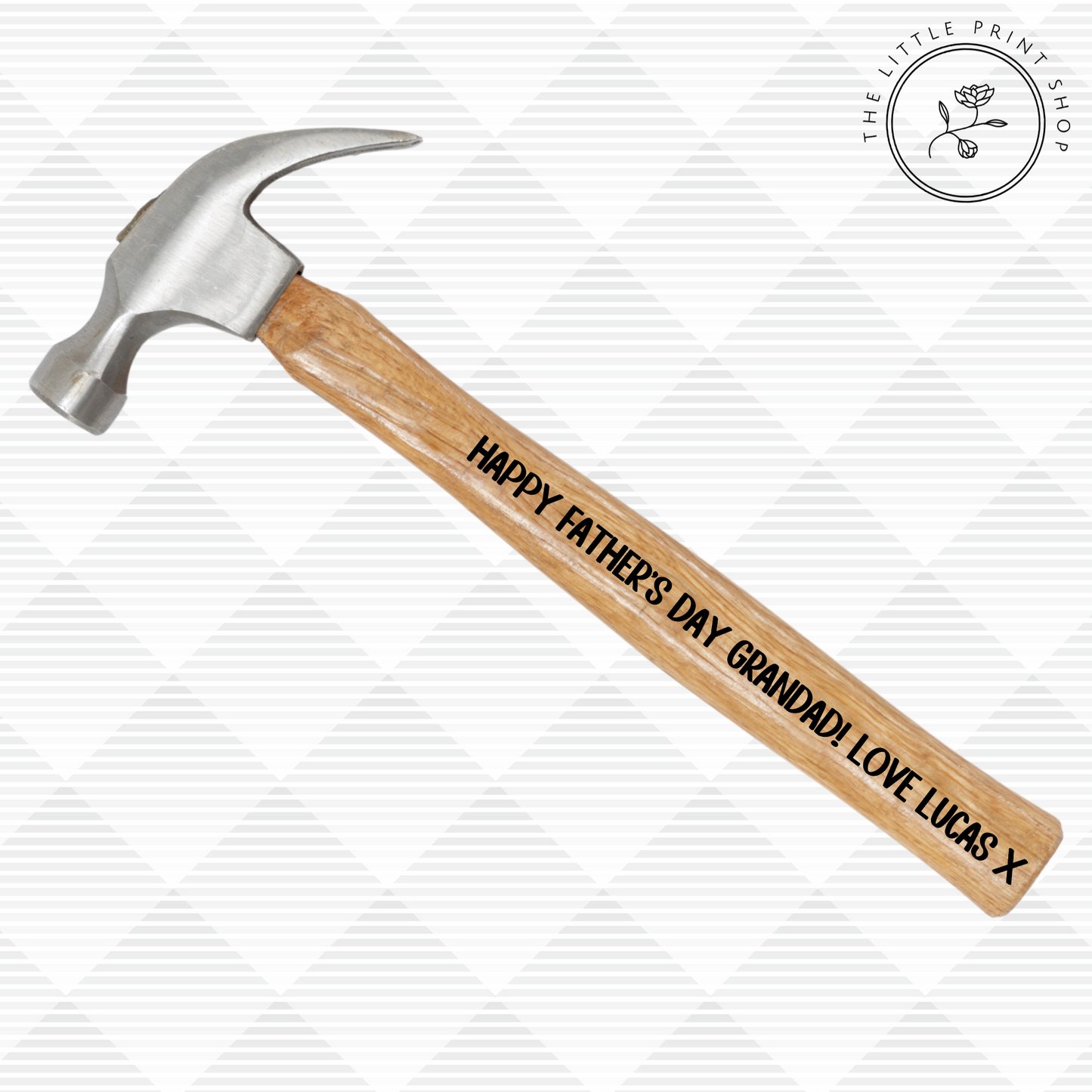 Happy Father's Day Grandad Love.. - UV DTF Hammer Decal