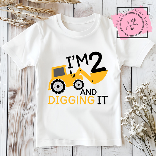 I'm 2 Digging It - DTF Transfer Decal