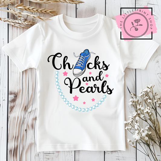 Chicks & Pearls - DTF Transfer Decal