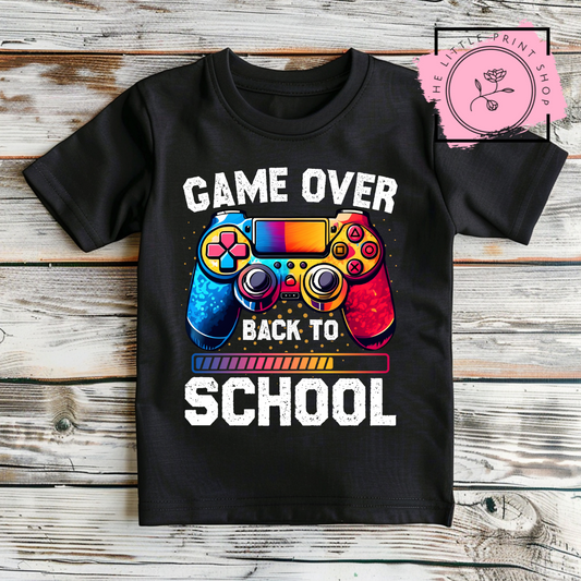 Game Over - DTF Transfer Decal