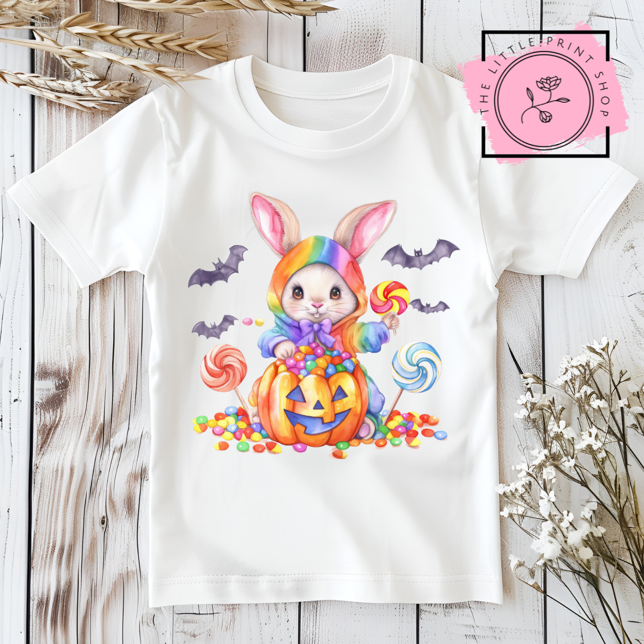 Halloween Bunny - DTF Transfer Decal