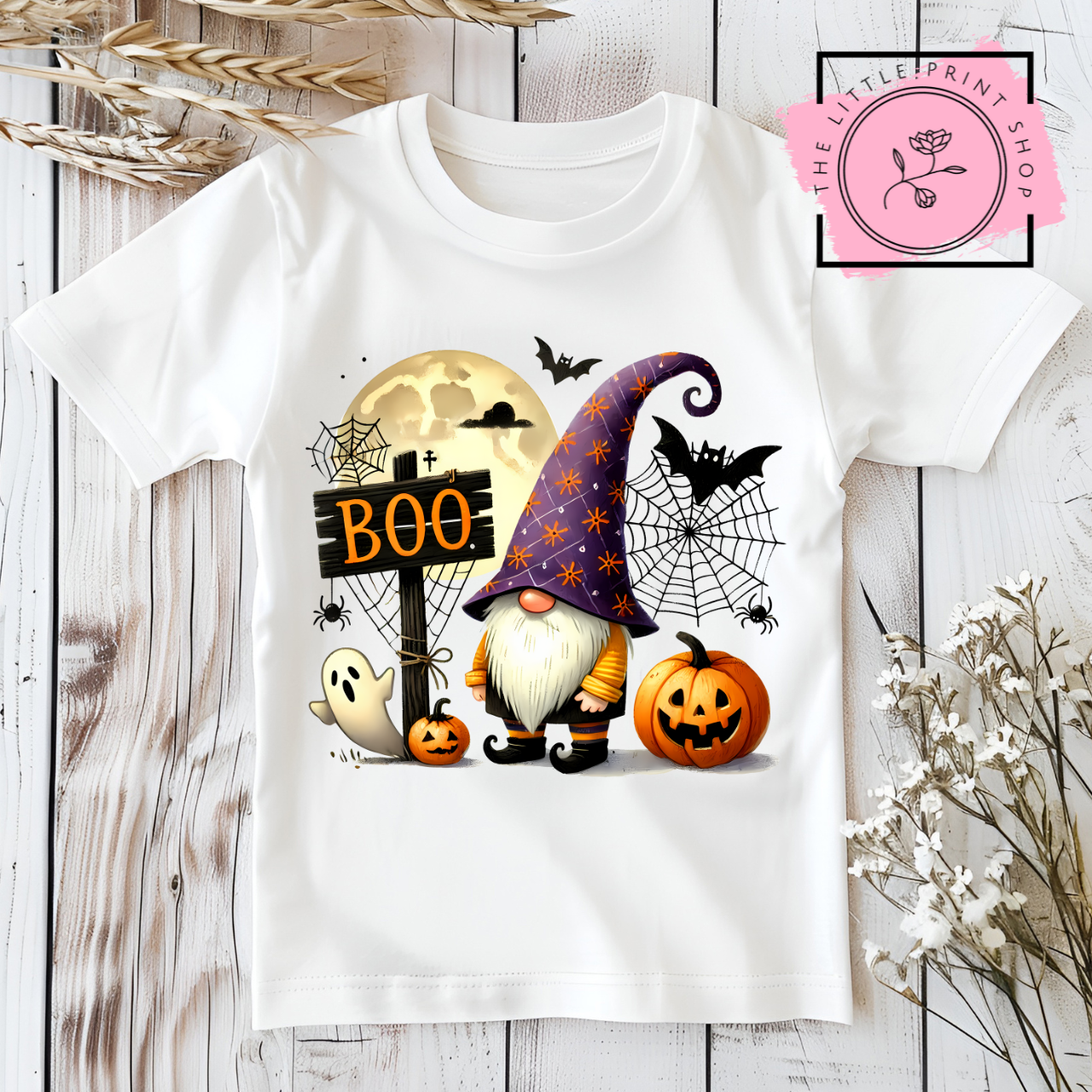 Halloween Boo - DTF Transfer Decal