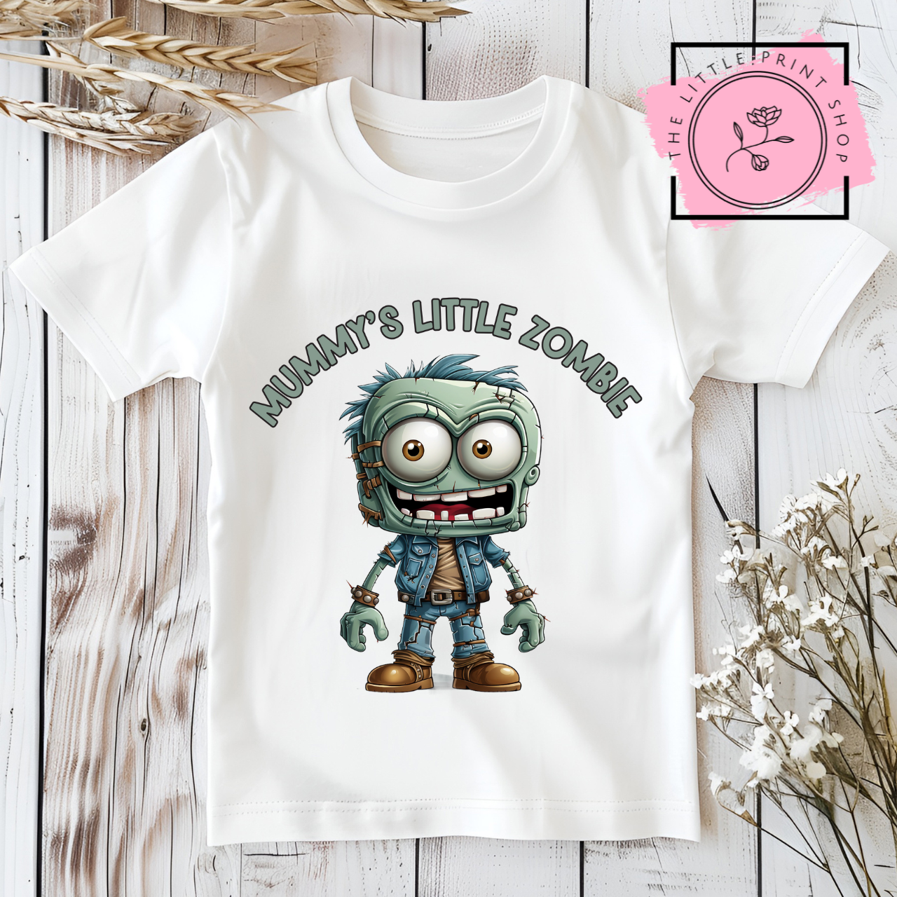 Little Zombie - DTF Transfer Decal