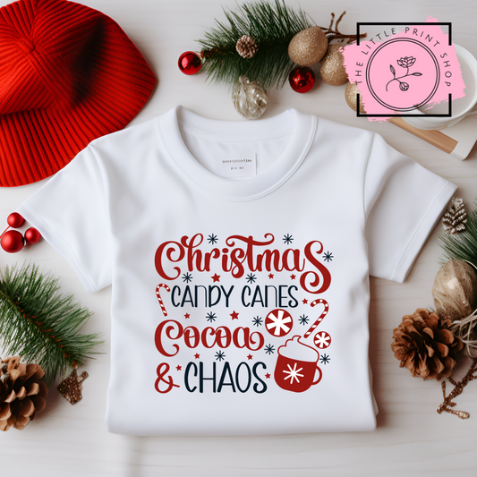Christmas Chaos - DTF Transfer Decal