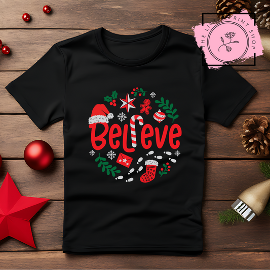 Believe - DTF Transfer Decal