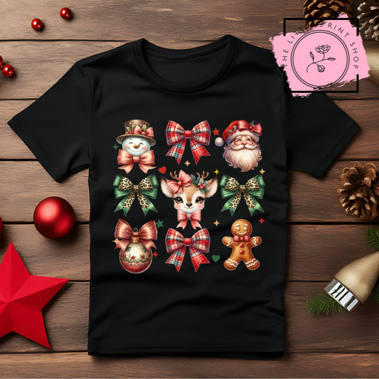 Christmas Icons - DTF Transfer Decal